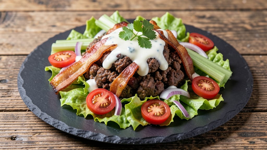 Cheeseburger Salad Recipe Pioneer Woman: Smoky Chipotle Ranch Meets Crisp Celery Crowns