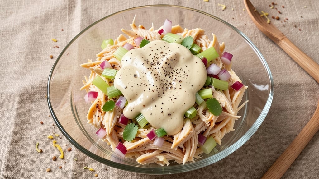 Chicken Salad Recipe With Ranch Seasoning: Crunchy Celery and Creamy Herb Fusion