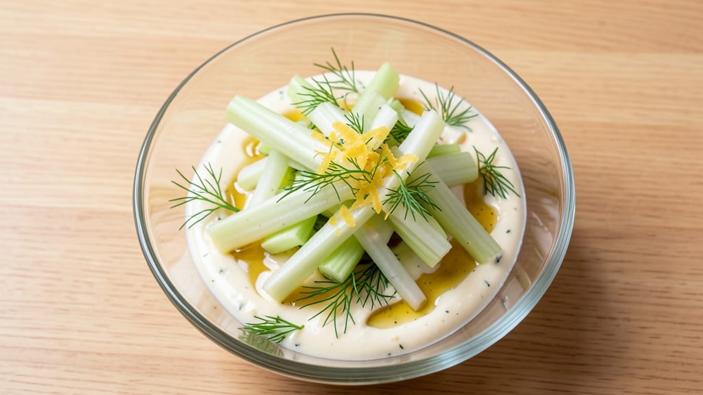Carmel Spa Celery Salad Recipe: Velvety Cream Cheese Meets Crisp Celery Crowns
