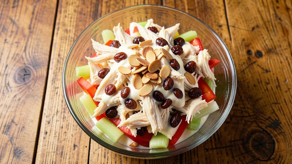 Chicken Salad Recipe With Craisins and Almonds: Sweet-Tart Crunch Meets Creamy Comfort