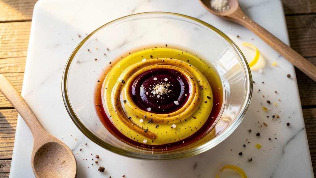 Classic Vinaigrette Salad Dressing Recipe: Bright Balance of Oil and Vinegar