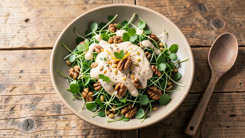 Alfalfa Salad Recipe: Bright Crunch With Creamy Herb Dressing Fusion