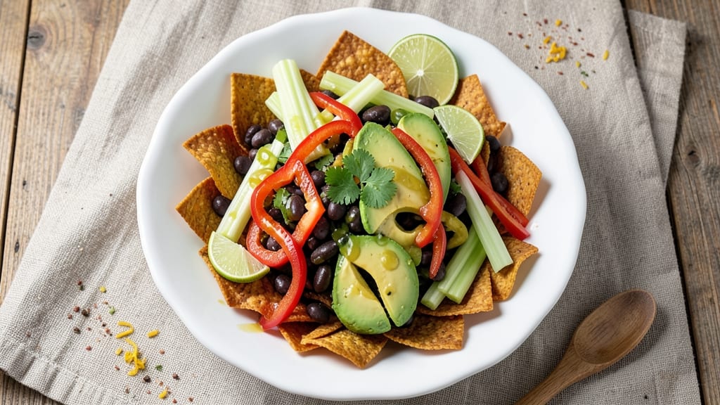 Chip Salad Recipe: Cool Celery Crunch Meets Tangy Herb Dressing