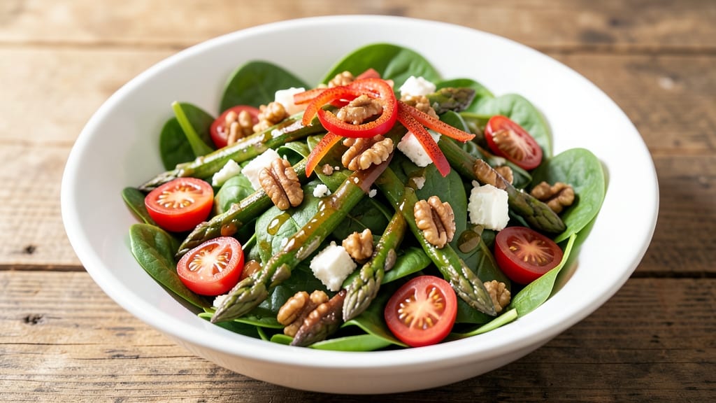 Chopped Asparagus Salad Recipe: Crisp Blanched Stems and Zesty Lemon-Dill Dressing