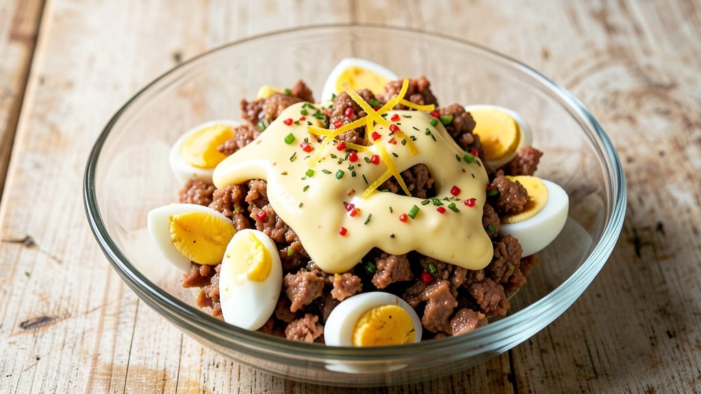 Tuna Salad Recipe With Egg, Relish, and Mayonnaise: Classic Crunch and Creamy Balance