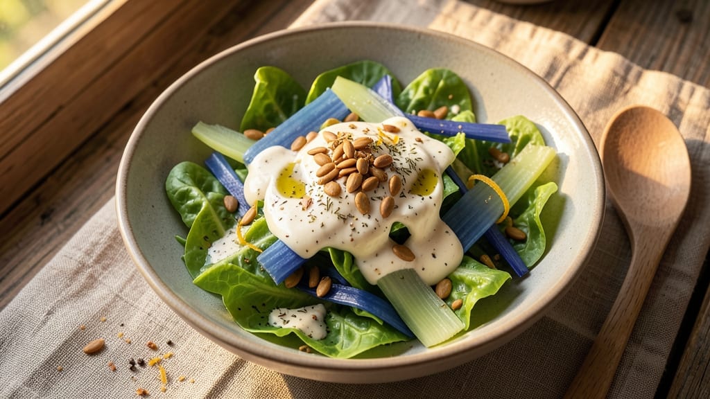 2nd Avenue Deli Health Salad Recipe: Crisp Celery Crowns Meet Zero-Mayo Creaminess