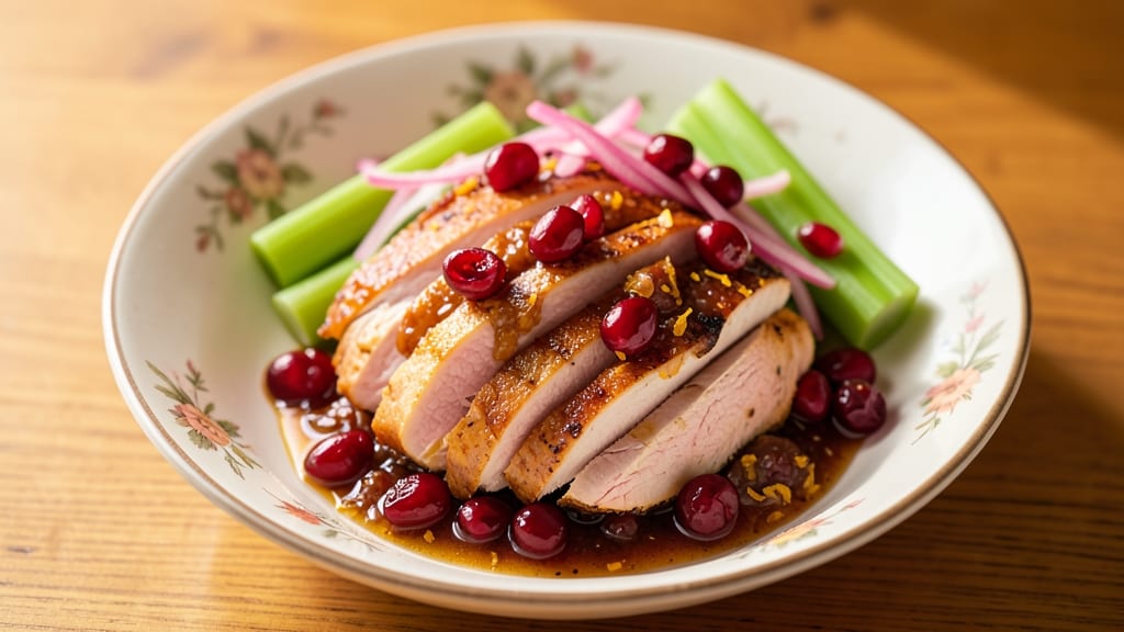 Turkey Salad Recipe With Sweet Relish: Crisp Celery Crowns and Fruity Jam Fusion