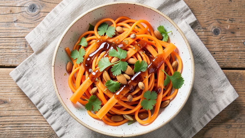 Carrot Noodle Salad Recipe: Crunchy, Light and Packed With Zesty Lime