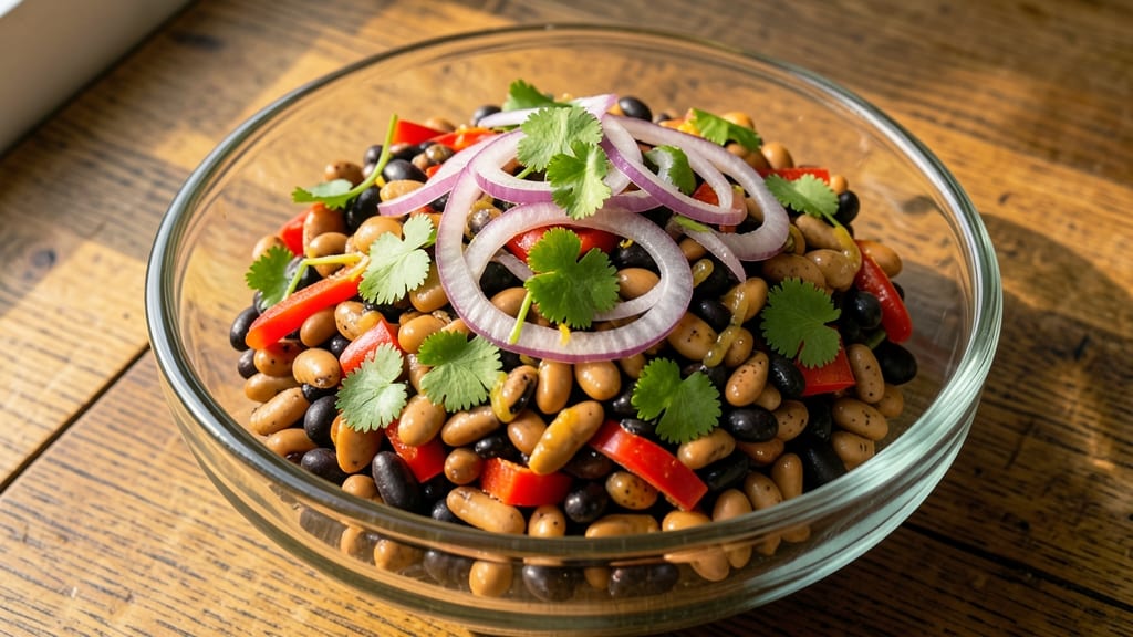 Three Bean Salad Recipe Low Calorie: Crunchy Protein-Packed Freshness Under 200 Calories