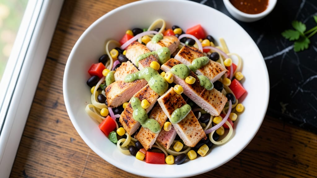 Chicken Taco Pasta Salad Recipe: Spicy Southwest Crunch in 20 Minutes