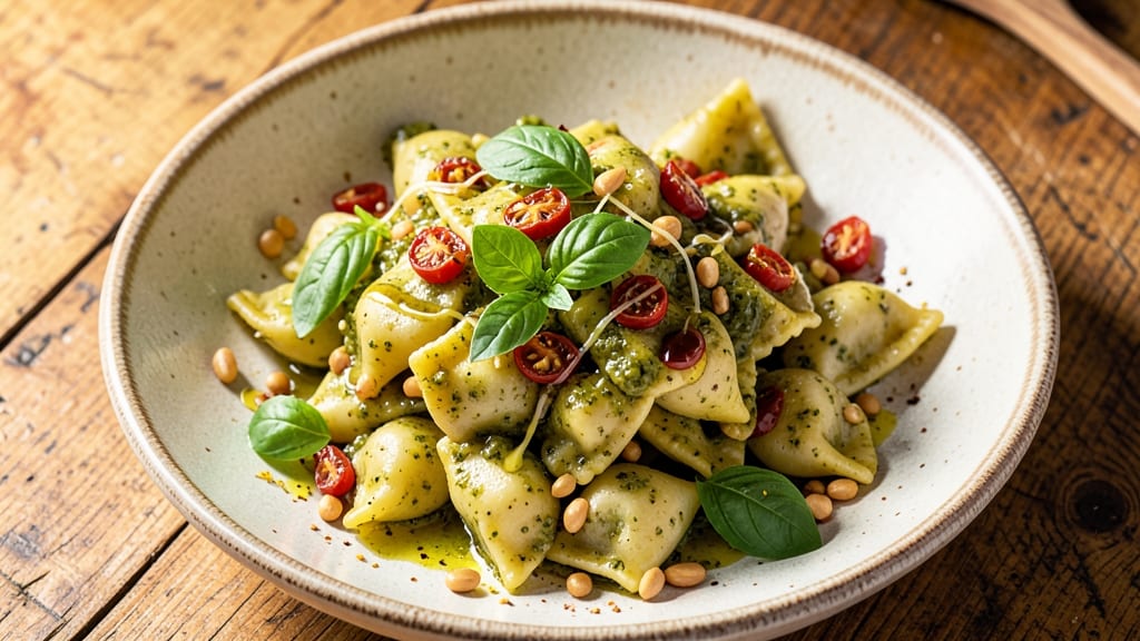 Cold Pesto Tortellini Salad Recipe: Basil-Infused Twist With Crunchy Add-Ins