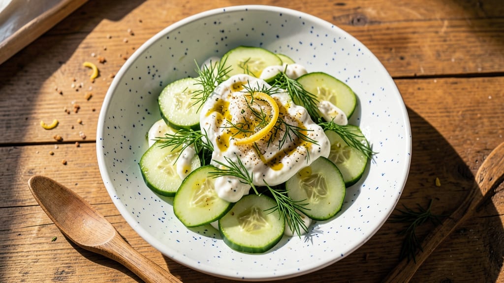 Adrienne's Cucumber Salad Recipe: Bright, Crunchy, and Dill-Infused Refreshment
