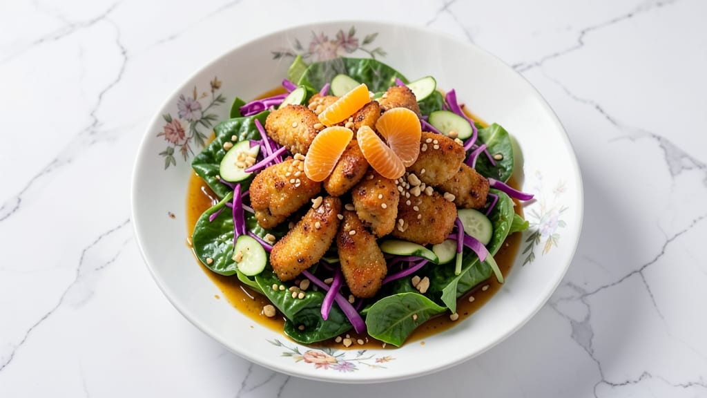 Chick Fil A Asian Salad Recipe: Sesame-Ginger Glaze That Sticks to Greens