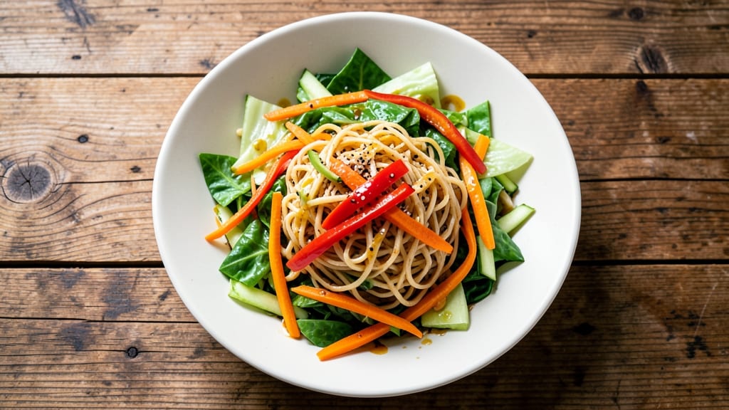 Chinese Ramen Salad Recipe: Umami-Packed Noodles With Crunchy Toppings