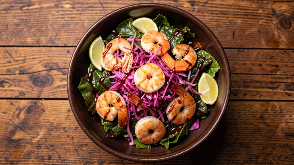 African American Seafood Salad Recipe: Spicy Shrimp and Citrus Zing in 20 Minutes