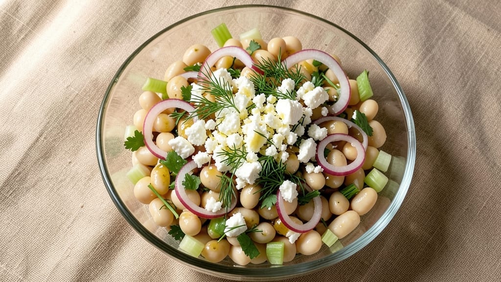 Wegmans Bean Salad Recipe: Crisp Celery and Herb Cheese Harmony