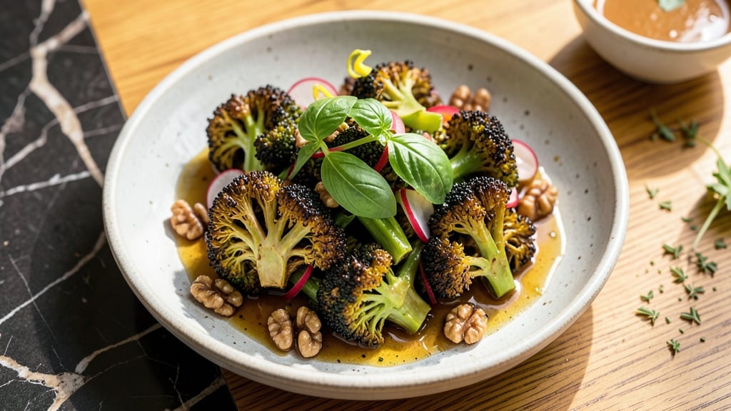 Charred Broccoli Salad Recipe: Smoky Grilled Crunch With Tangy Lemon Vinaigrette