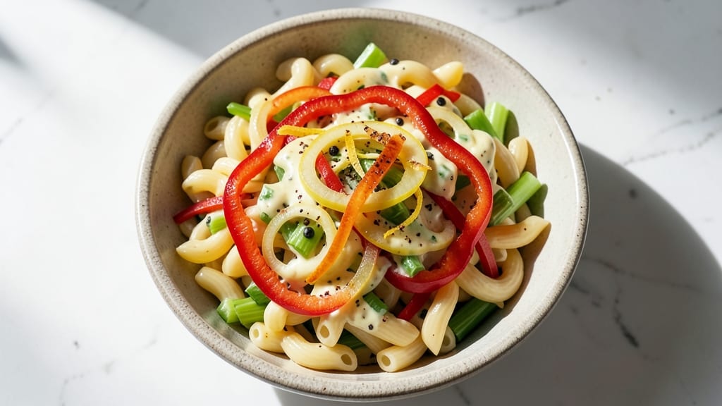 Classic Macaroni Salad Recipe with Miracle Whip: Picnic-Perfect Crunch and Creaminess