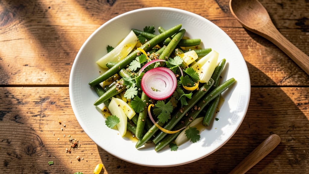 Classic Bean Salad Recipe: Celery Crown Crunch and Tangy Vinaigrette Fusion