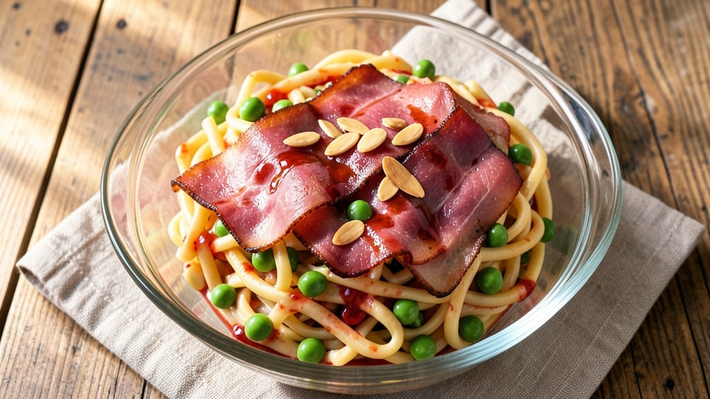 Cold Ham and Pasta Salad Recipe: Picnic-Perfect Crunch With Zero Mayo Cling