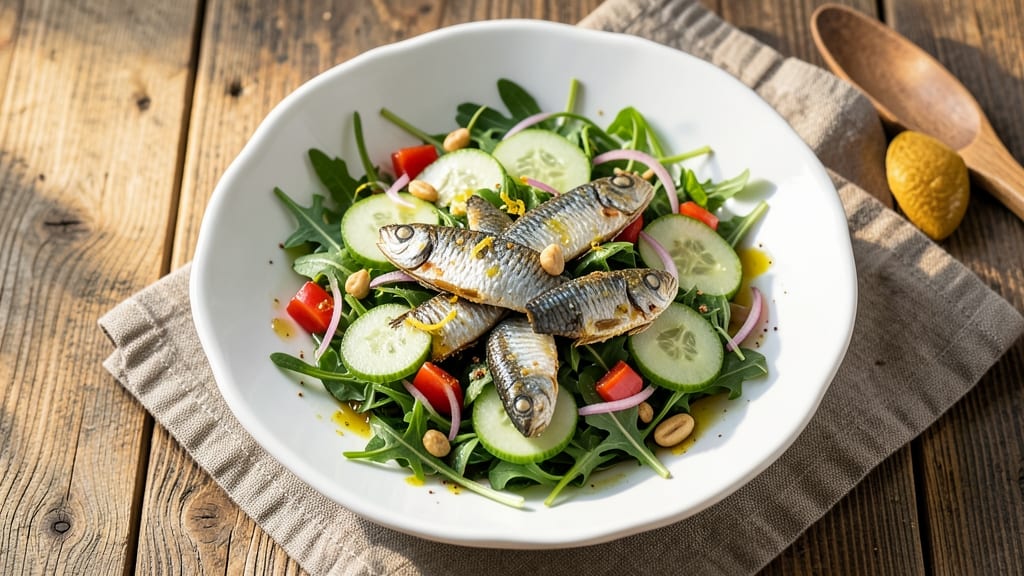 Canned Sardine Salad Recipe: Umami-Packed Crunch With Zero Mayo Cling