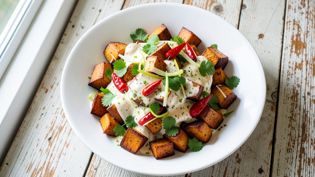 Sweet Potato Salad Recipe Jamaican Style: Tropical Spice and Creamy Coconut Fusion