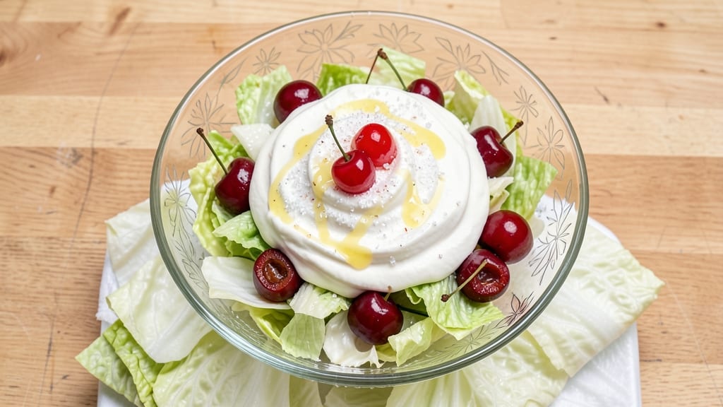 Cherry Salad Recipe With Cool Whip: Sweet-Tart Crunch and Creamy Dream Layers