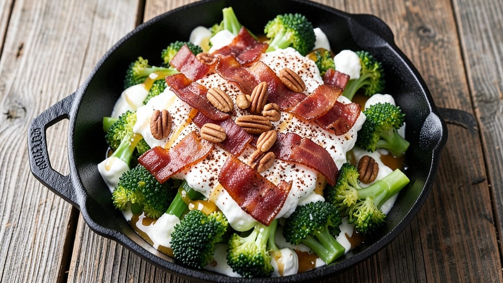 Cattleman's Roadhouse Broccoli Salad Recipe: Smoky Chipotle Cream Cheese Crunch