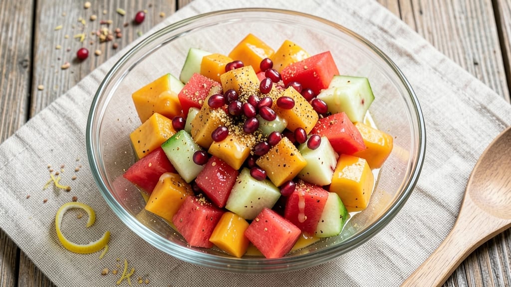 Chaat Masala Fruit Salad Recipe: Tangy-Spiced Refreshment in 15 Minutes
