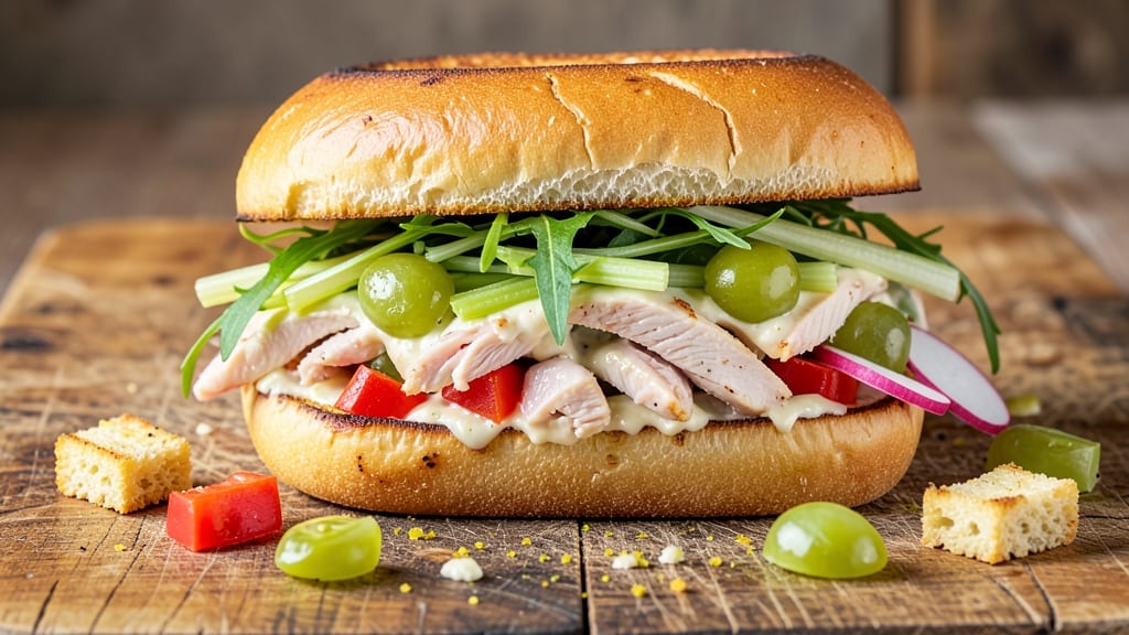 Chicken Salad Sandwiches Recipe For A Crowd: Picnic-Proof Crunch Without Mayo Cling