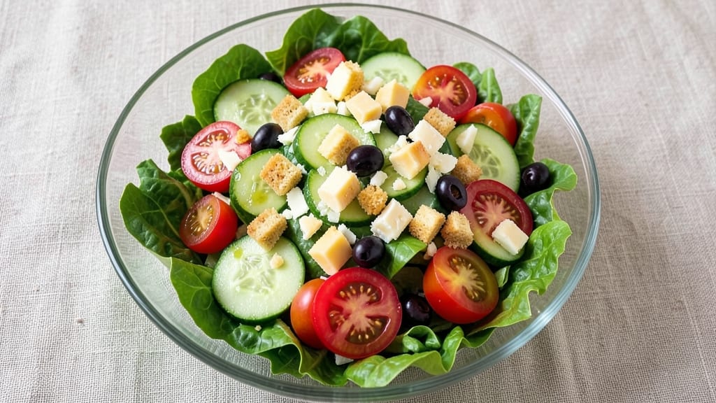 American Bar Salad Recipe: Classic Crunch and Creamy Herb Dressing Fusion