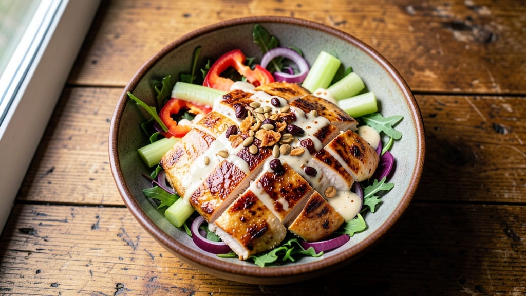 Carolina Roadhouse Salad Recipe: Smoky Chipotle Chicken and Crisp Celery Crowns