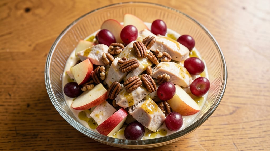Chicken Salad Recipe with Apples Grapes and Pecans: Sweet-Tart Crunch That Stays Fresh All Week