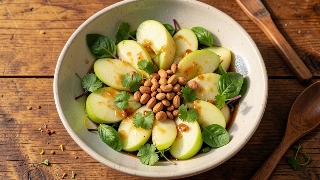 Thai Green Apple Salad Recipe: Zesty Lime and Herbal Balance