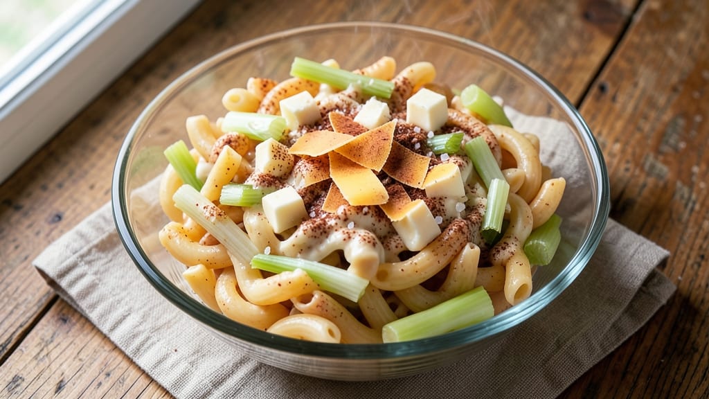 Cheddar Box Derby Pasta Salad Recipe: Smoky Chipotle Cheese Fusion With Crunchy Celery Crowns