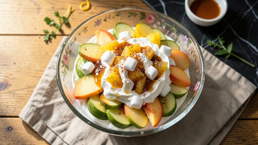 Ambrosia Salad Recipe with Apples: Sweet-Tart Layers That Stay Fresh All Day
