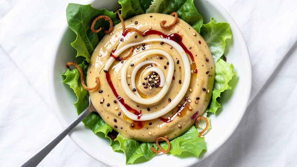 Cocos Asian Salad Dressing Recipe: Nutty Sesame-Coconut Zing for Crunchy Greens