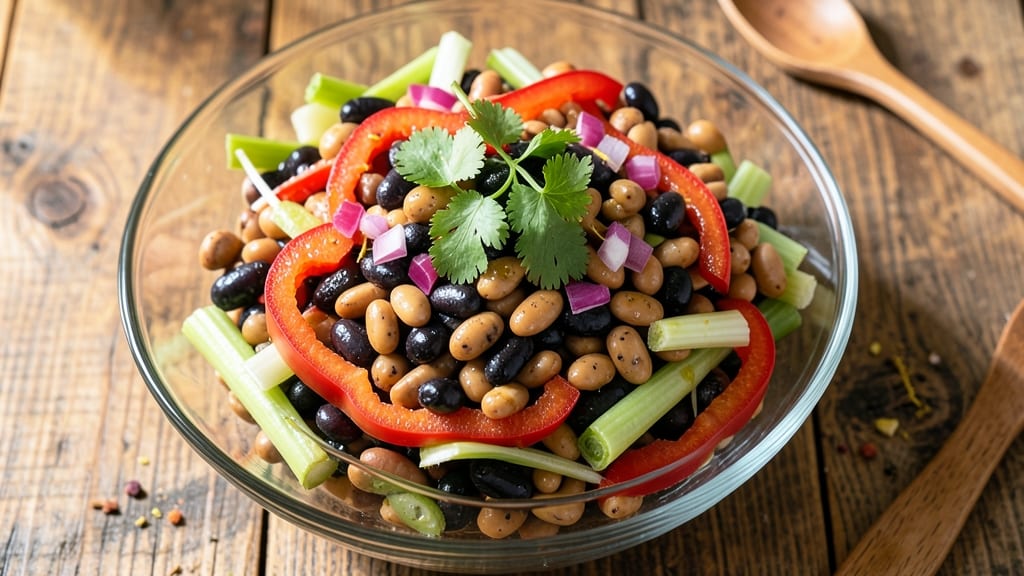 Cold 3 Bean Salad Recipe: Crunchy, Protein-Packed Picnic Perfection