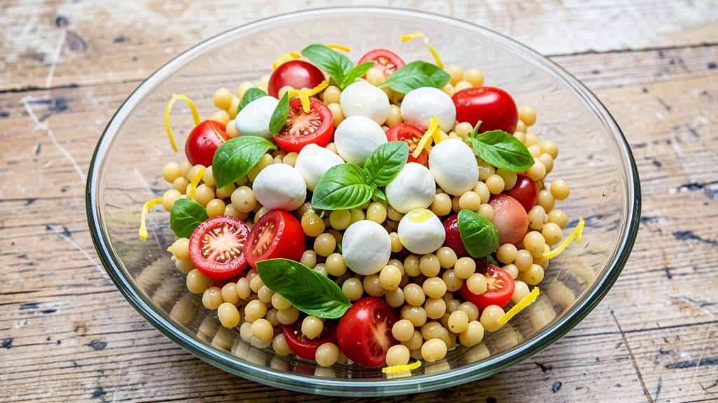 Acini Di Pepe Salad Recipe: Pasta Jewels With Lemon-Zest Brightness