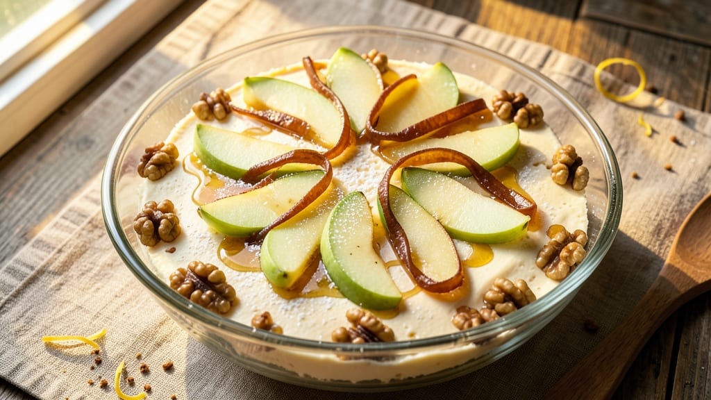 Cheesecake Apple Salad Recipe: Velvety Layers and Caramelized Fruit Bliss