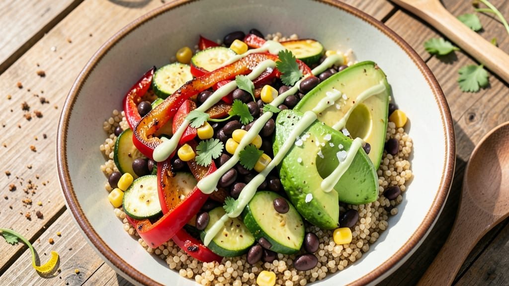 Vegan Taco Salad Recipe Healthy: Crunchy Layers and Zesty Lime Dressing Fusion