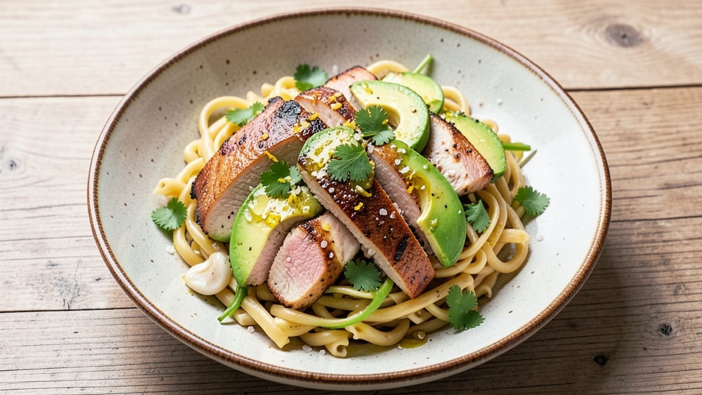 Chicken Avocado Pasta Salad Recipe: Bright, Herby, and Protein-Packed Perfection