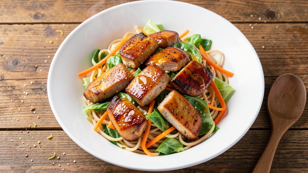 Chinese Chicken Pasta Salad Recipe: Sesame-Ginger Crunch With Protein-Packed Flavor