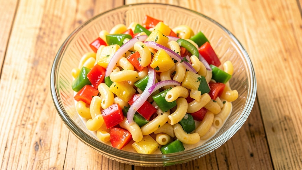 Caribbean Macaroni Salad Recipe: Tropical Zesty Twist Without Mayo Cling