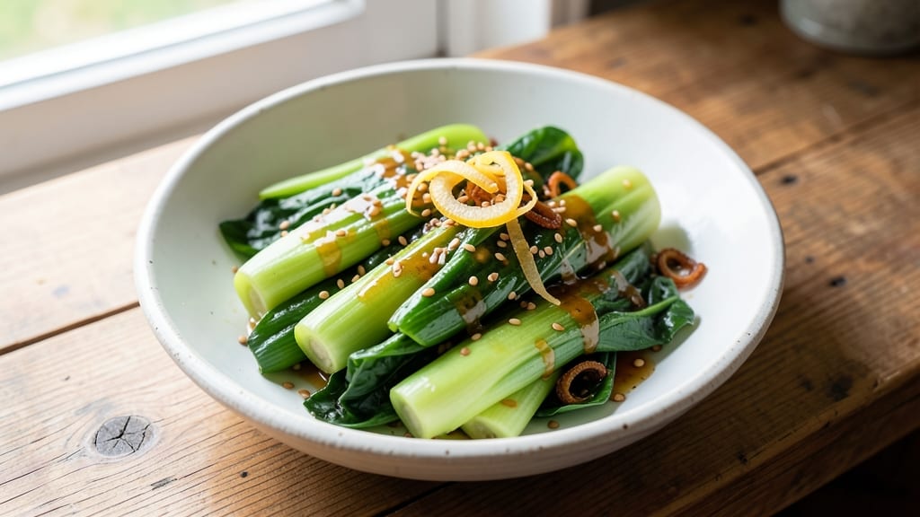Cold Bok Choy Salad Recipe: Crisp-Tender Greens with Asian Citrus Zing