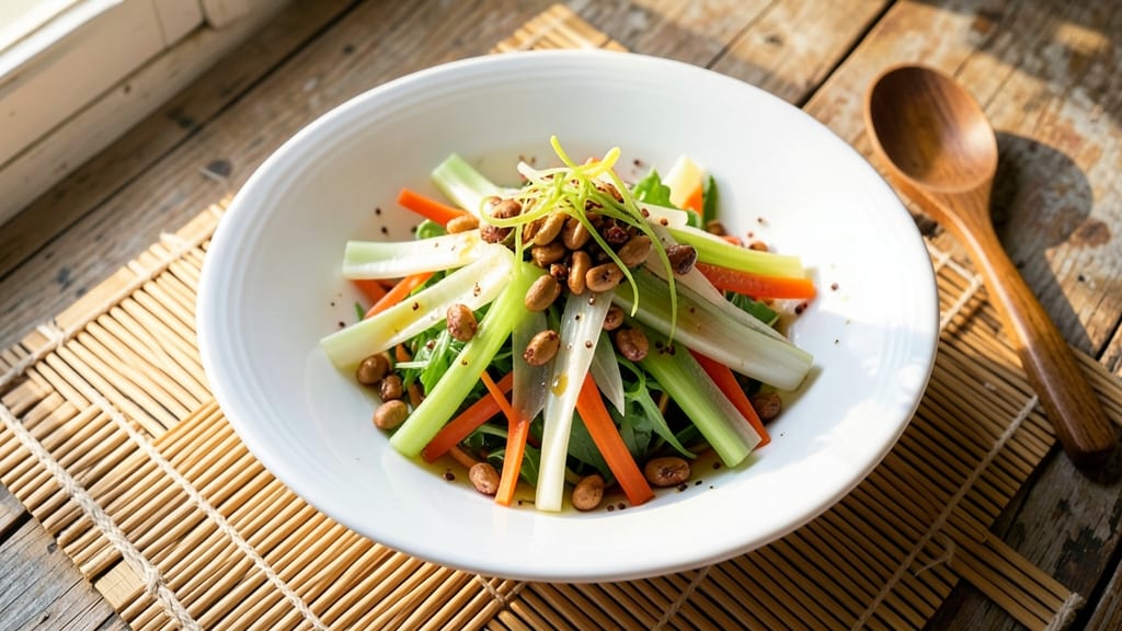 Chinese Celery Salad Recipe: Crunchy Crowns With Sesame-Ginger Zing