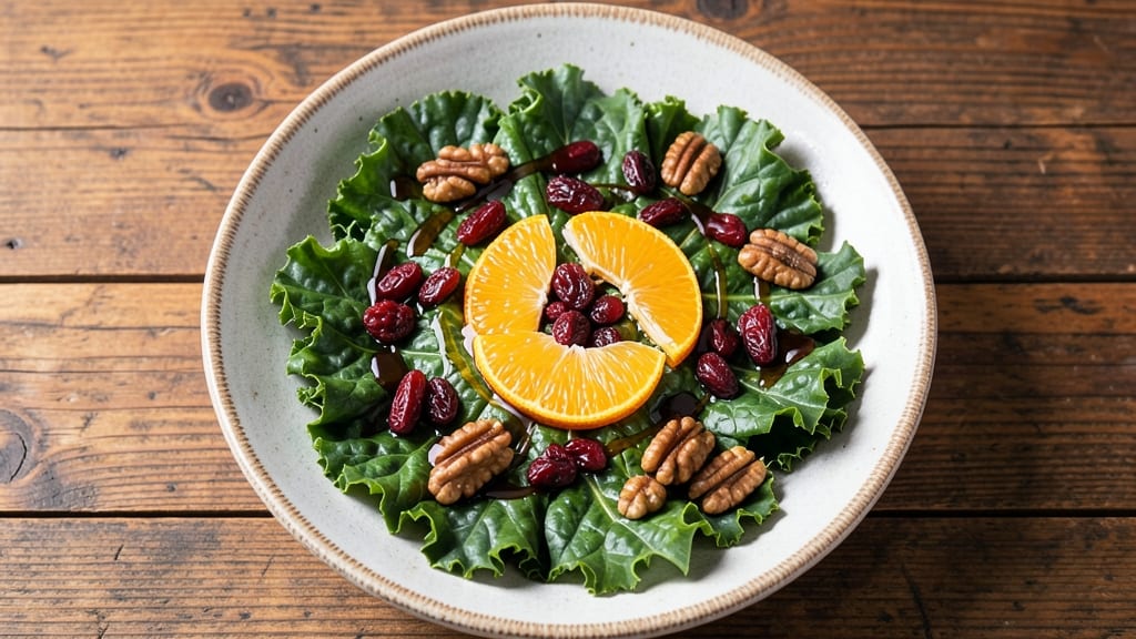Christmas Kale Salad Recipe: Festive Greens With Crunchy Pecan Bite
