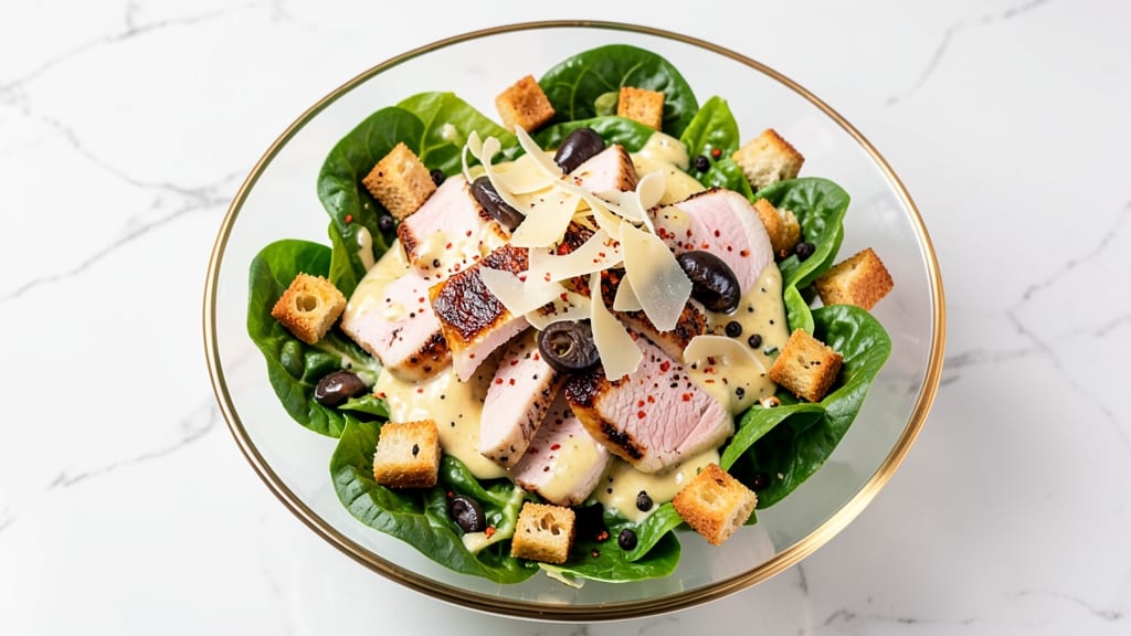 Celebrity Club Caesar Salad Recipe: Smoky Garlic-Anchovy Dressing That Stays Creamy