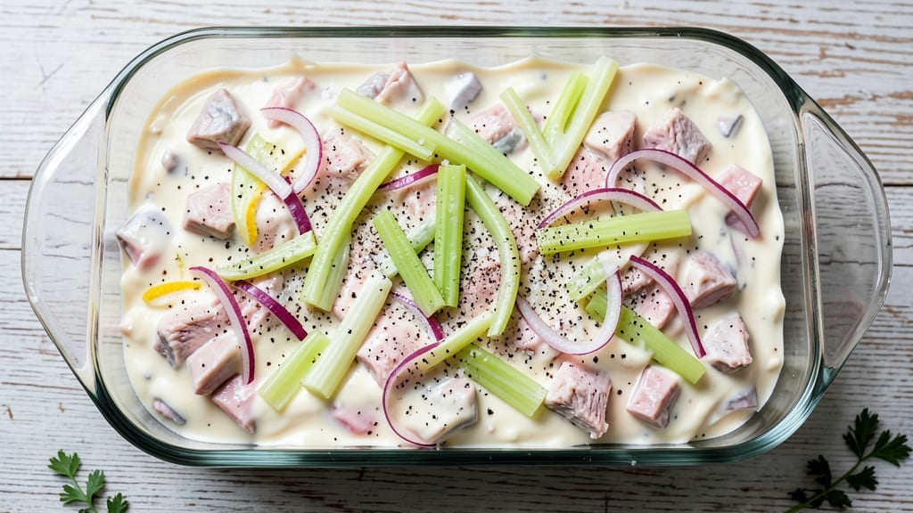 Cold Tuna Salad Casserole Recipe: One-Dish Cozy Meal With Crispy Topping