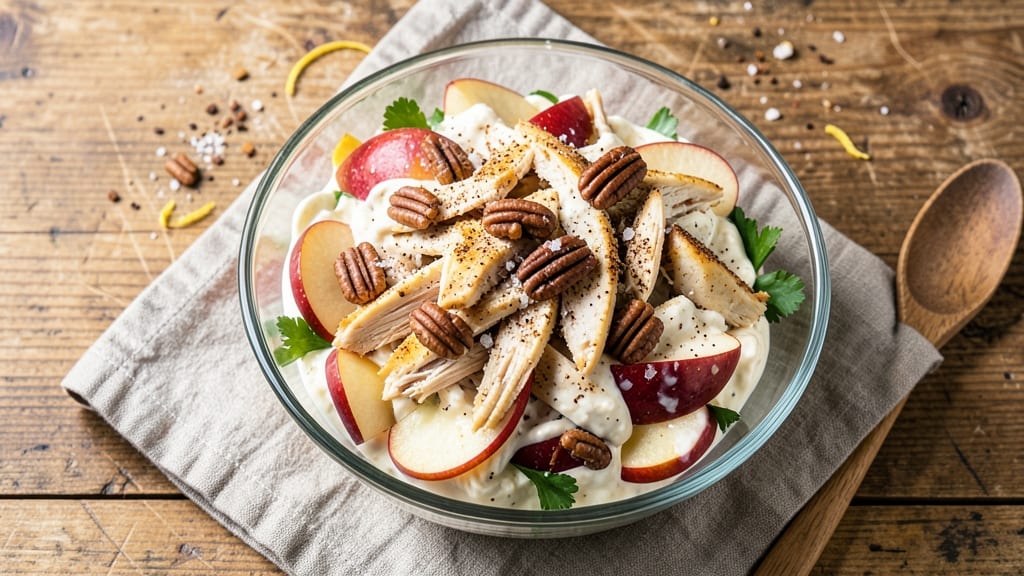 Wendy's Apple Pecan Chicken Salad Recipe: Smoky Chipotle Cream Cheese Base